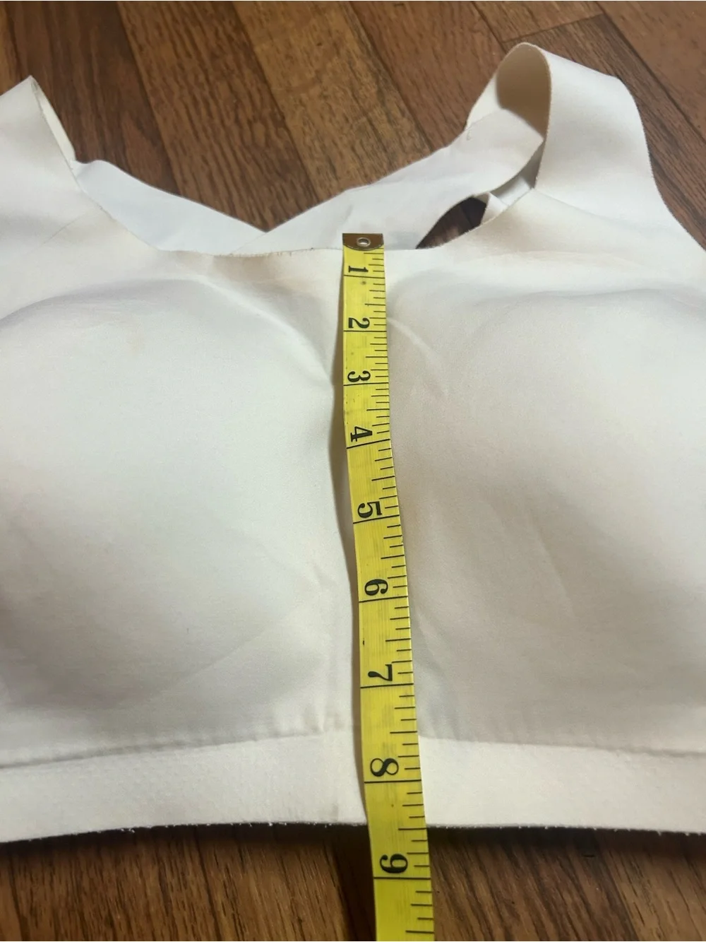 lululemon athletica Smooth Cross-Back Sports Bra in Light Taupe